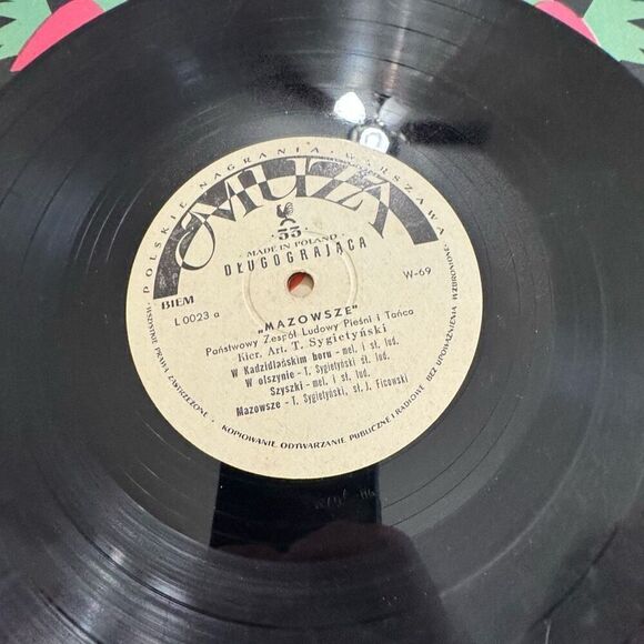 Państwowy Zespół Ludowy Pieśni I Tańca* – "Mazowsze" 10” 33 Rpm Vinyl Import LP - Picture 4 of 8